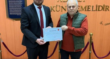 Kurtoğlu, mazbatasını aldı