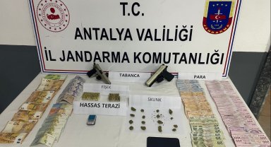 Manavgat'ta uyuşturucu operasyonu