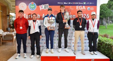 Türkiye Kadınlar ve Erkekler Amatör Açık Golf Şampiyonası tamamlandı