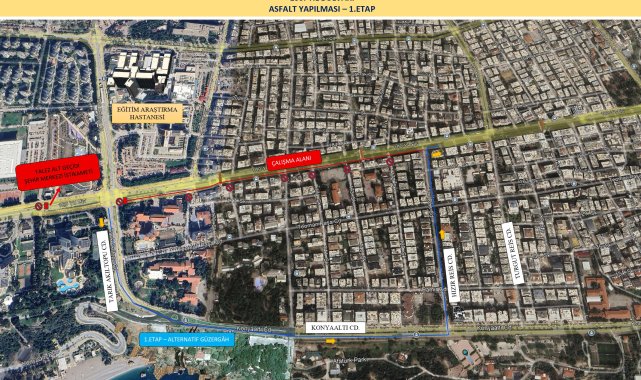 100. Yıl Caddesi pazar günü kısmen trafiğe kapanacak