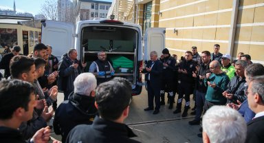 Adliyede ölü bulunan güvenlik görevlisi için cenaze töreni