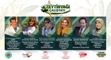 Antalya zeytinyağı çalıştayına ev sahipliği yapacak