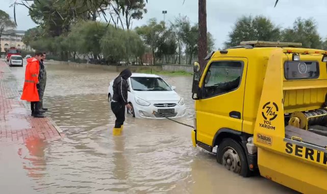 Antalya'da debisi yükselen derelerde taşkın riski oluştu, meteoroloji sel uyarısı yaptı