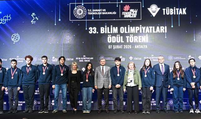 Bilimin genç yıldızları Antalya'da ödüllendirildi