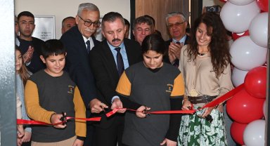 Göynük Ortaokulu Kütüphanesi açıldı