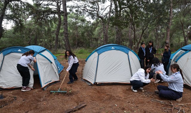 İzciler kaynaşma kampında buluştu