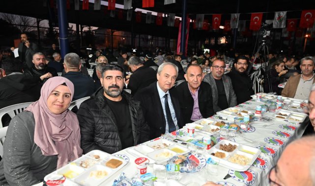Kepez'de ramazanın ilk iftar sofraları kuruldu