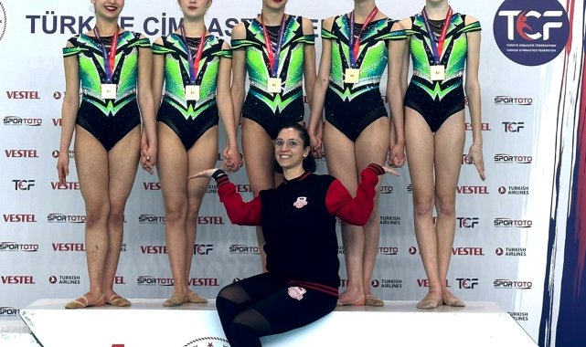 Muratpaşa, jimnastikte Türkiye şampiyonu