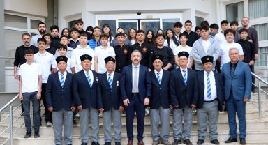 Öğrencilerden gazilere vefa