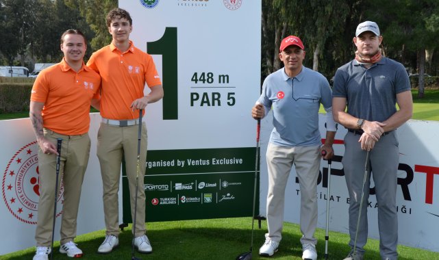 Türkiye Açık Para Golf Turnuvası 16 yıl sonra Antalya'da düzenlendi