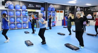 Ücretsiz spor kurslarına yoğun ilgi