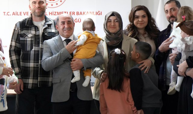 10 çocuk, koruyucu ailelerle sıcak yuvaya kavuştu