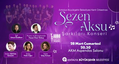 ABBO'dan Sezen Aksu şarkıları konseri
