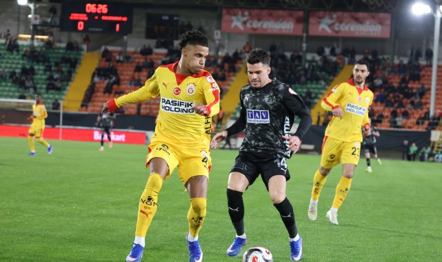 Alanyaspor - Galatasaray: 1-2