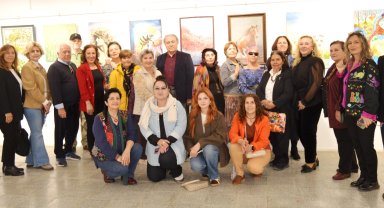 Antalyalı sanatçılar bahar sergisinde buluştu