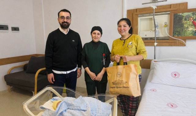 Bebeklere 'hoş geldin' hediyesi