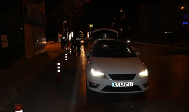 Ehliyetsiz sürücü yunus timlerine yakalandı