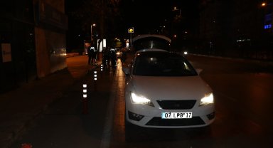 Ehliyetsiz sürücü yunus timlerine yakalandı