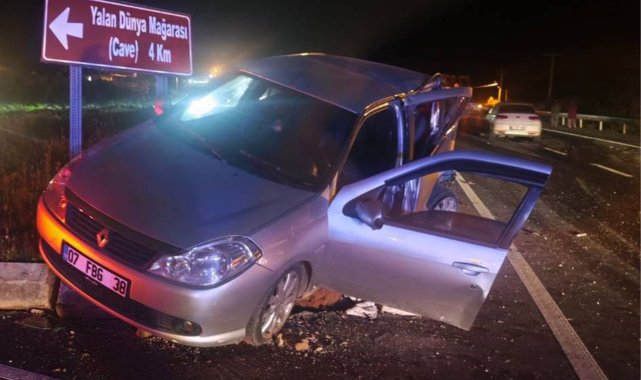 Gazipaşa'da kaza: 6 yaralı