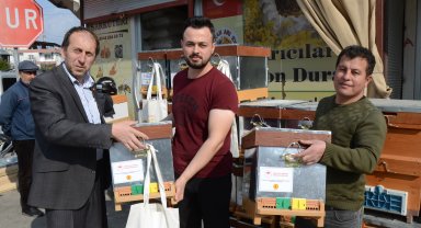Genç arıcılara destek