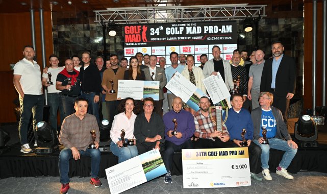 Golf Mad Pro-Am Golf Turnuvası'nda şampiyon Murray oldu