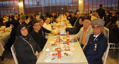 Kaymakam Güneş, şehit aileleri ve gazilerle iftarda buluştu
