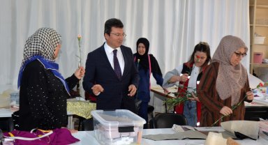 Kaymakam Şahin Kadınlar Günü'nü kutladı