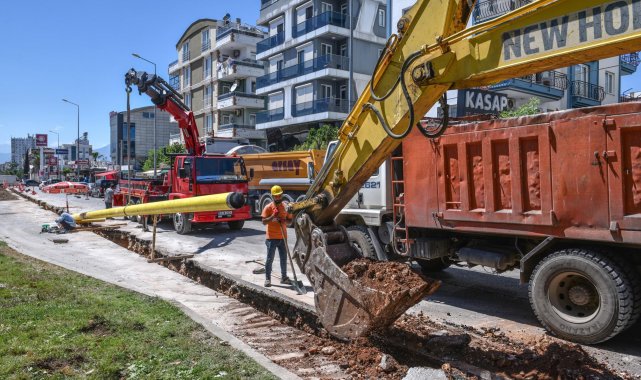 Kepez'de doğal gaz yatırımları büyüyor