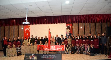 Korkuteli'de 18 Mart töreni yapıldı