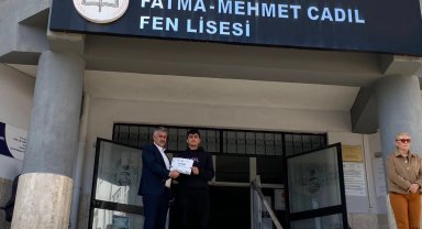 Korkutelili öğrenci ABD'den madalyayla döndü