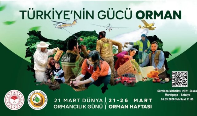 Orman Haftası etkinliği 24 Mart'ta