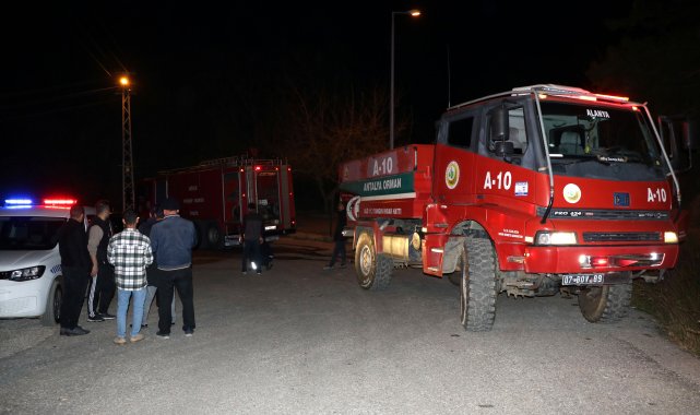 Orman yangını büyümeden söndürüldü