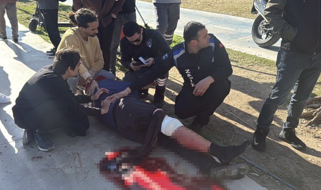 Selamlarını almadığı gerekçesiyle bacağından bıçakladılar