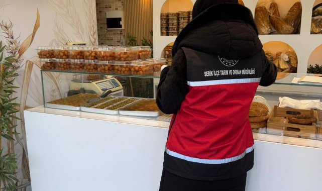 Serik'te gıda denetimleri
