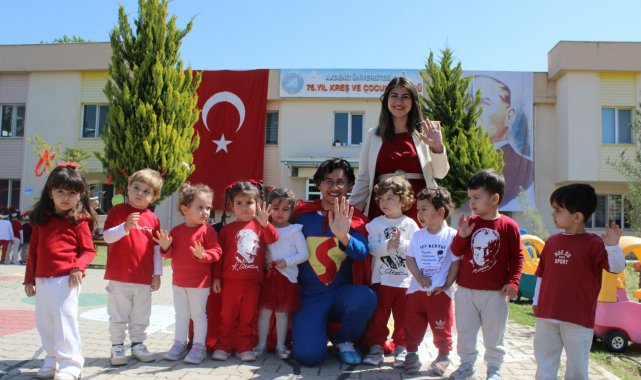 75. Yıl Kreş ve Çocuk Kulübü'nde 23 Nisan coşkusu