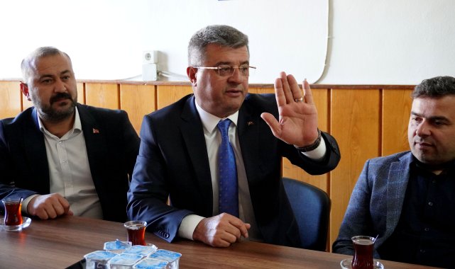 AESOB başkan adayı Alkan, seçim startını baba ocağında verdi