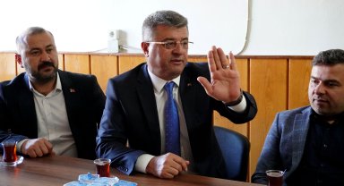 AESOB başkan adayı Alkan, seçim startını baba ocağında verdi