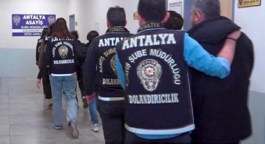 Antalya merkezli dolandırıcılık operasyonu: 3 tutuklu