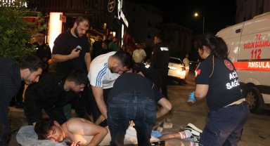 Antalya'da derbi zaferi kutlamasında Galatasaray taraftarı bıçaklı saldırıda yaralandı