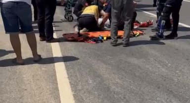 Bisiklet sürücüsü, kazada hayatını kaybetti