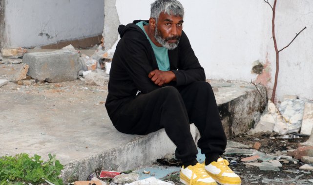 Felç geçiren kamyon şoförü, sokakta yaşam mücadelesi veriyor