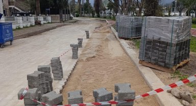 Kemer'de altyapı çalışmaları