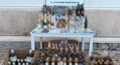 Kepez'de kaçak alkol operasyonu