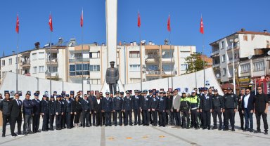 Korkuteli'de Polis Haftası törenle kutlandı