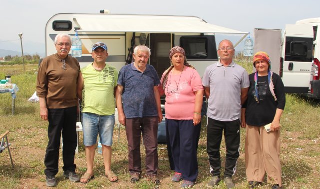 Kumluca'da gündem karavancılar