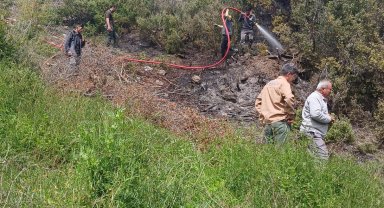 Makilik yangını büyümeden söndürüldü