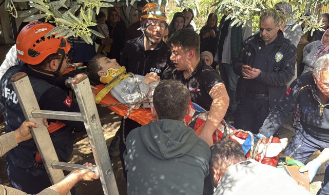 Oynarken foseptiğe düşüp yaralanan çocuk kurtarıldı