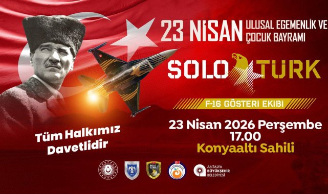 SOLOTÜRK Konyaaltı'nda nefes kesecek