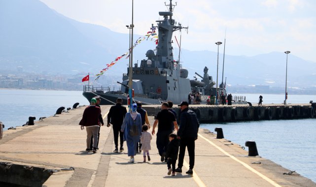 TCG BORA, 23 Nisan'da Alanya'da ziyarete açıldı