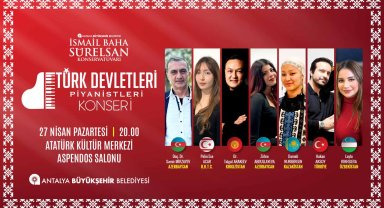 Türk dünyasının ezgileri Antalya'da buluşuyor